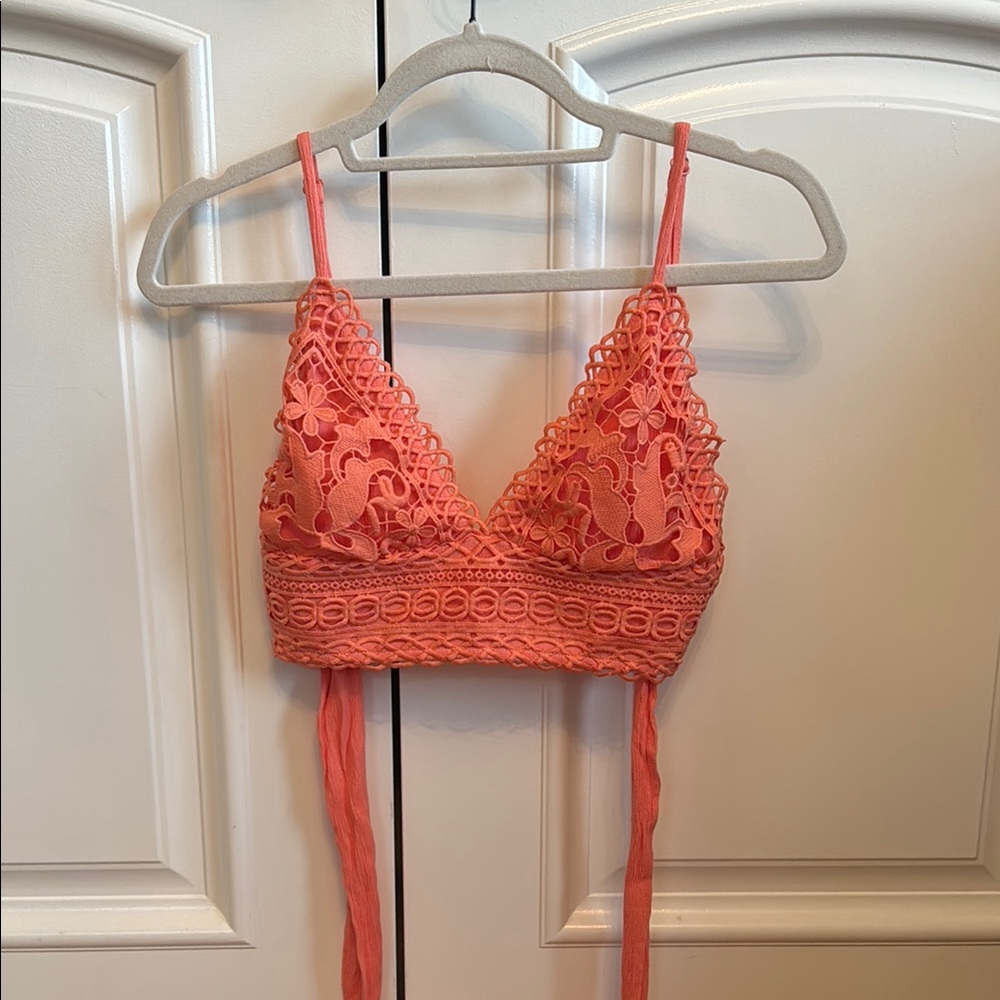 Lovely Day Pink Lace Bralette Top